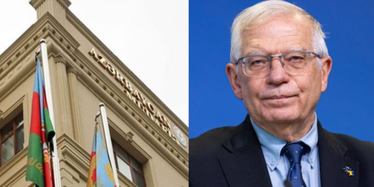 Ադրբեջանի ԱԳՆ-ն Բորելին մեղադրել է «հայերին հաճոյանալու փորձի» համար