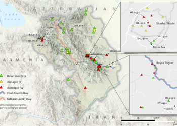 Արցախում հայկական մշակութային ժառանգությունը զանգվածաբար ոչնչացվում է. Caucasus Heritage Watch