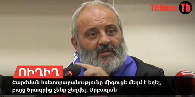 Շարժման հռետորաբանությունը միգուցե մեղմ է եղել, բայց ծրագրից չենք շեղվել. Սրբազան. տեսանյութ