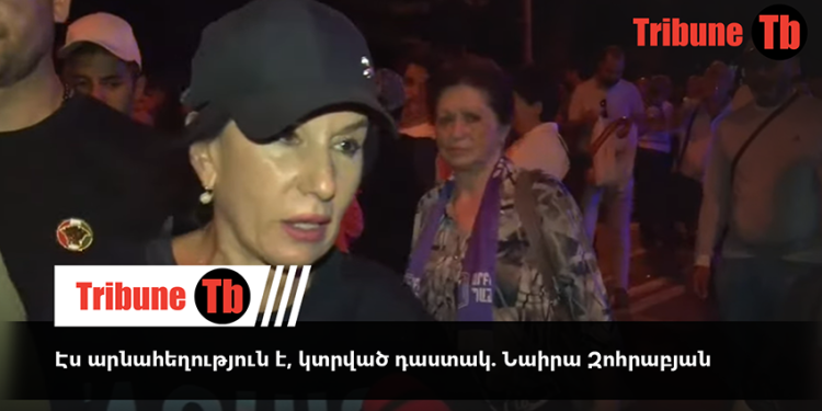 Էս արնահեղություն է, կտրված դաստակ. Նաիրա Զոհրաբյան. տեսանյութ