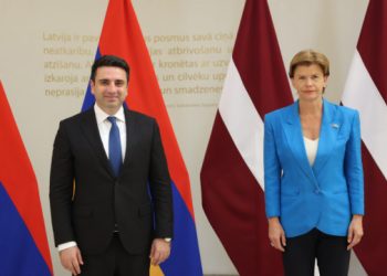 ՀՀ առաջնահերթություններից է ԵՄ-ի հետ վիզաների ազատականացման երկխոսության մեկնարկը. Ալեն Սիմոնյանը՝ Լատվիայի ԱԳ նախարար Բայբա Բրաժեին