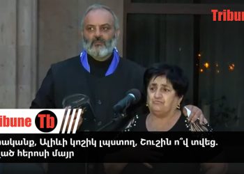 Ա՛յ տականք, Ալիևի կոշիկ լպստող, Շուշին ո՞վ տվեց. զոհված հերոսի մայր. տեսանյութ