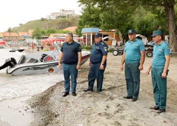 Փրկարար ծառայության տնօրենի տեղակալը շրջայց է կատարել Սևանա լճի լողափերում