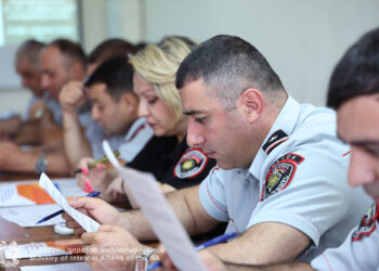 Ընտանեկան բռնության դեմ պայքարի շրջանակում 1800 համայնքային ոստիկան բարելավում է մասնագիտական կարողությունները