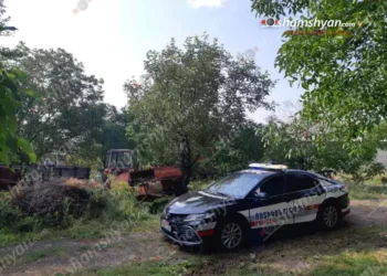 Արագածոտնի գյուղերից մեկի տան բակում հայտնաբերվել է ծառից կախված տղամարդու մարմին