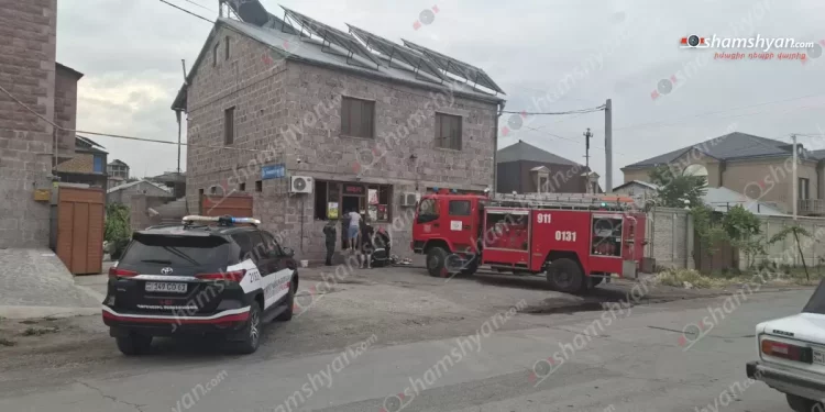 Արտակարգ դեպք՝ Կոտայքի մարզում. հրդեհ է բռնկվել Զովունի գյուղի մթերային խանութներից մեկում. shamhsyan