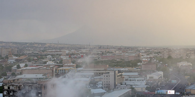 Երևանում փոշու պարունակությունը գերազանցել է սահմանային թույլատրելի կոնցենտրացիան