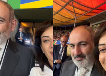 Նիկոլ Փաշինյանն ու կինը Գերմանիայում դիտել են Իսպանիա-Անգլիա խաղը 