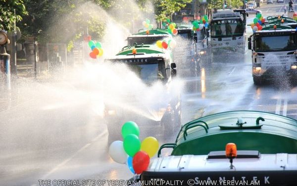 Վարդավառի տոնին նվիրված՝ ջրցանները կանցնեն Երևանի վարչական շրջաններով