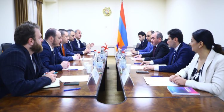 Ոլորտային փոխգործակցության ընդլայնման նպատակով Հայաստանում է Վրաստանի պատվիրակությունը