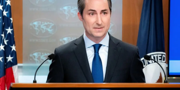 «Հայաստանն ու Ադրբեջանը շարունակում են զգալի առաջընթաց գրանցել խաղաղության համաձայնագրի վերջնական ձևակերպման ուղղությամբ»․ Մեթյու Միլեր