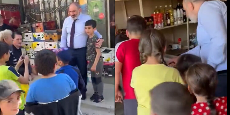 Պաղպաղակ կա՞, ձեզ հյուրասիրեմ. Փաշինյանն այցելել է Սասունիկ