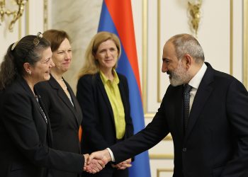 Վարչապետ Փաշինյանն ընդունել է Սամանթա Փաուերի գլխավորած պատվիրակությանը