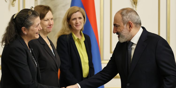 Վարչապետ Փաշինյանն ընդունել է Սամանթա Փաուերի գլխավորած պատվիրակությանը