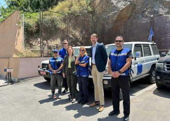 ԱՄՆ դեսպանը ԵՄ քաղաքացիական առաքելության հետ դիտարկել է սահմանին տիրող իրավիճակը