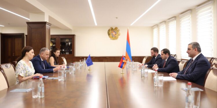 Պապիկյանը ԵՄ դեսպանին ներկայացրել է ՀՀ ԶՈւ-ում բարեփոխումների ընթացքը