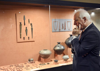 Նախագահը եղել է «Մեծամոր» պատմահնագիտական արգելոց-թանգարանում, ծանոթացել հազվագյուտ հավաքածուին