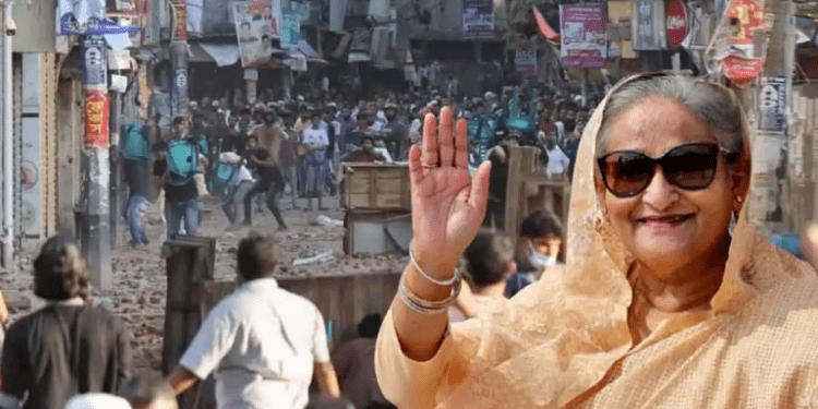 Բանգլադեշի վարչապետը շուրջ 280 մարդու մահվան պատճառ դարձած հակակառավարական ցույցերի ֆոնին հրաժարական է տվել ու հեռացել երկրից