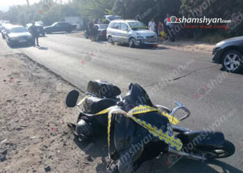 Ողբերգական պատահար՝ Կոտայքում. 61-ամյա մոտոցիկլավարի կյանքը փրկել չի հաջողվել