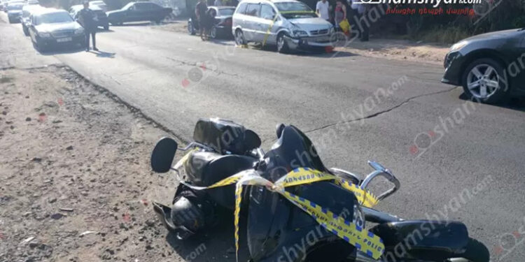 Ողբերգական պատահար՝ Կոտայքում. 61-ամյա մոտոցիկլավարի կյանքը փրկել չի հաջողվել