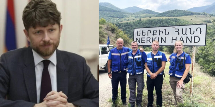 Եվրոպացի դիտորդների ներկայությունը վստահություն է ներշնչում սահմանամերձ համայնքների բնակչությանը. ՀՀ-ում Ֆրանսիայի դեսպան