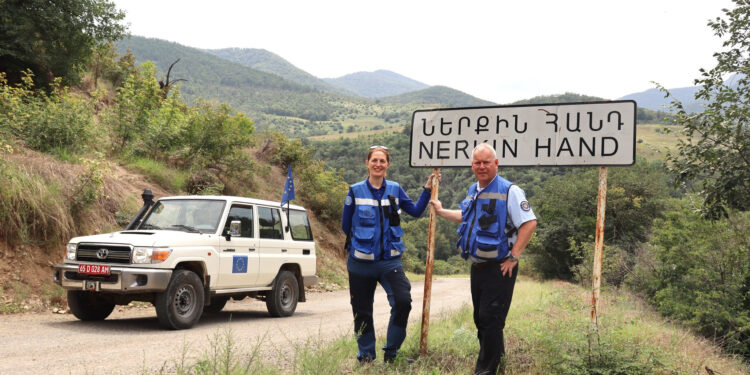 ԵՄ դիտորդական առաքելությունը պարեկություն է իրականացրել Ներքին Հանդում