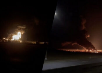 ՌԴ ՀՕՊ-ը գիշերվա ընթացքում 12 ուկրաինական ԱԹՍ է խոցել, Ռոստովի մարզում նավթի պահեստ է հրդեհվել