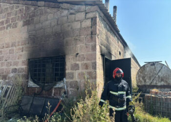 Հրդեհ՝ Գյումրիում