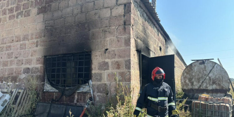 Հրդեհ՝ Գյումրիում