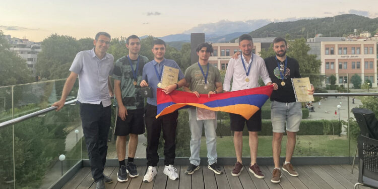 Հայ ուսանողները նվաճել են 4 ոսկե և 1 արծաթե մեդալ մաթեմատիկայի միջազգային օլիմպիադայում