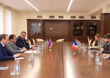 Պապիկյանն ու Ֆրանսիայի դեսպանը քննարկել են պաշտպանության բնագավառում ՀՀ-Ֆրանսիա համագործակցությանն առնչվող հարցեր