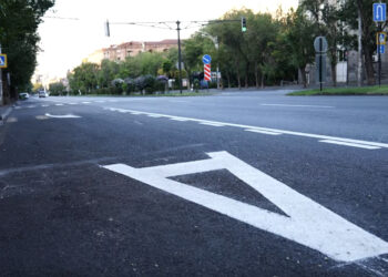 Աբովյան պուրակից միչև Աբովյան-Իսահակյան խաչմերուկ 1 երթևեկելի գոտին կգործի միայն տրանսպորտի համար