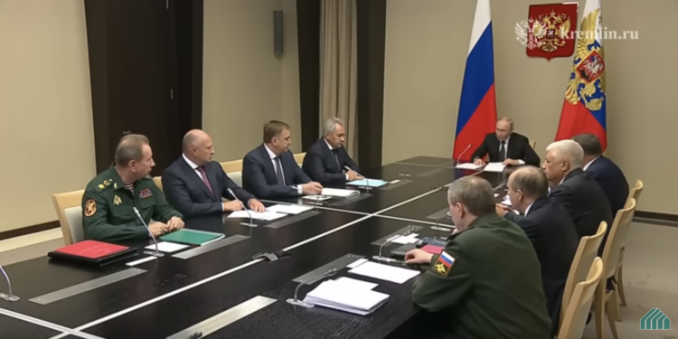 Պուտինն Անվտանգության խորհրդի շտապ խորհրդակցություն է անցկացրել