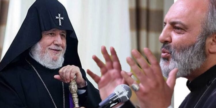 Ամենայն Հայոց կաթողիկոս Գարեգին Բ-ն այցելել է «Իզմիրլյան» ԲԿ-ում բուժում ստացող Բագրատ Սրբազանին. ArmLur