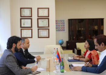 Զարեհ Սինանյանն ու Հնդկաստանի դեսպանն անդրադարձել են Երևանում կայանալիք համաշխարհային հայկական գագաթնաժողովին