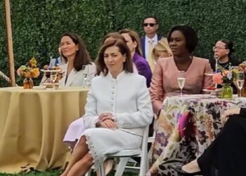 Աննա Հակոբյանը Նյու Յորքում մասնակցել է ԱՄՆ առաջին տիկին Ջիլ Բայդենի անունից տրվող ընդունելությանը