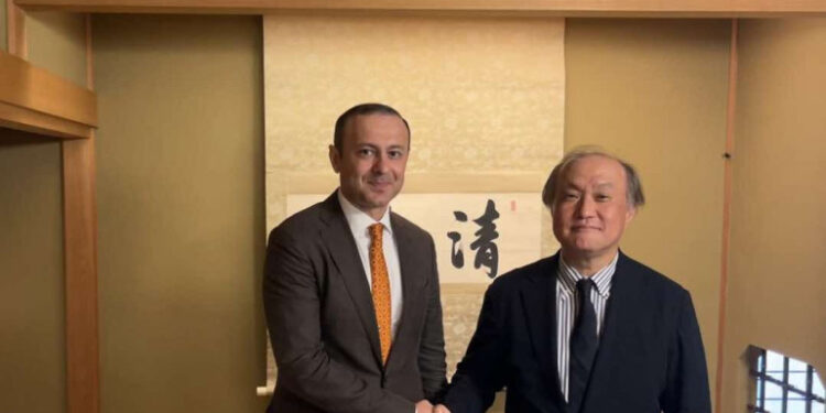 ԱԽ քարտուղարը Ճապոնիայի գործընկերոջ հետ քննարկել է տարածաշրջանային և արտատարածաշրջանային անվտանգությանն առնչվող հարցեր