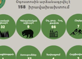 Օգոստոսին շրջակա միջավայրին պատճառվել է ավելի քան 60 մլն դրամի վնաս. ԲԸՏՄ