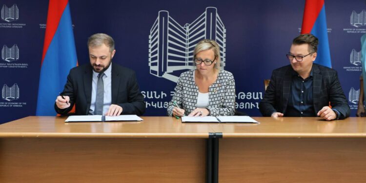 ՀՀ Էկոնոմիկայի նախարարության և Գերմանիայի միջազգային համագործակցության կազմակերպության (GIZ) միջև փոխըմբռնման հուշագիր է ստորագրվել