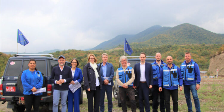 ՀՀ-ում Գերմանիայի դեսպանն այցելել է Իջևանում տեղակայված ԵՄ դիտորդական առաքելության