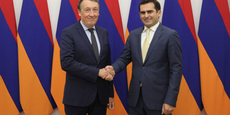 Հայաստանում ռեզիդենտ դեսպանության հիմնումը կարեւոր է ՀՀ-ԵՄ գործընկերության զարգացման համատեքստում. Հակոբ Արշակյանը՝ Բելգիայի նորանշանակ դեսպանին