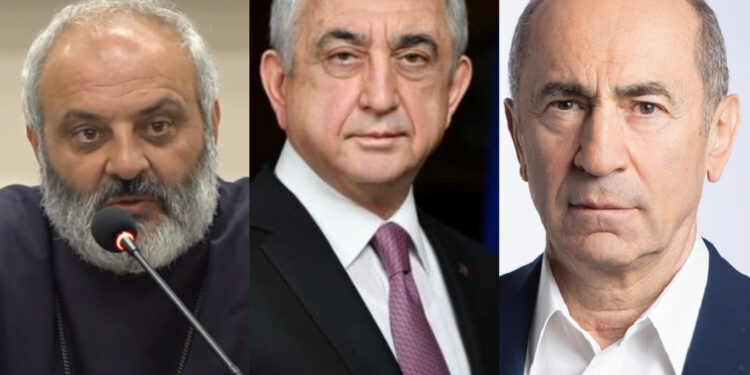 Բագրատ սրբազանը հանդիպել է Ռոբերտ Քոչարյանի և Սերժ Սարգսյանի հետ