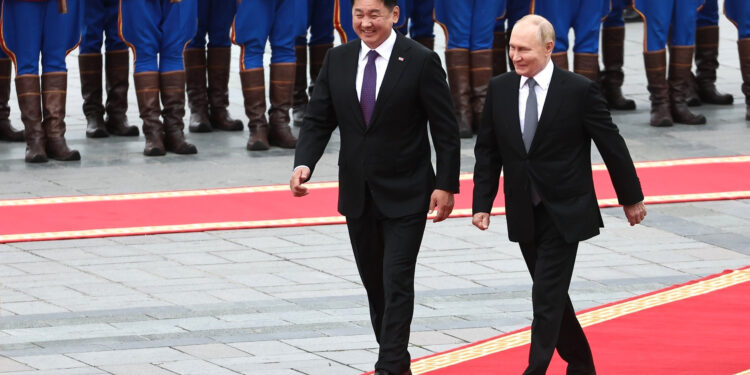 Վլադիմիր Պուտինը պաշտոնական այցով ժամանել է Մոնղոլիա