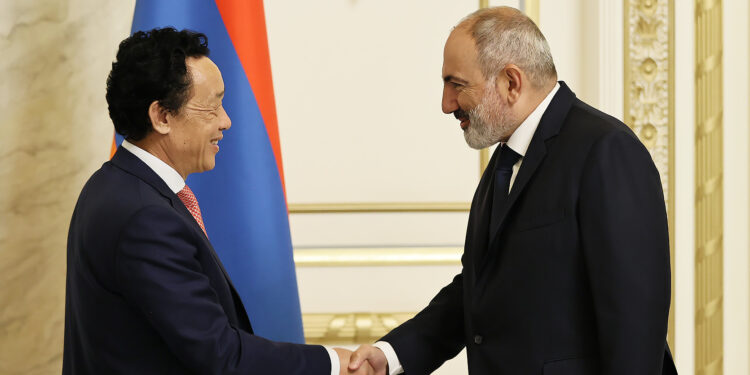 Փաշինյանն ընդունել է Պարենի և գյուղատնտեսության կազմակերպության գլխավոր տնօրենին