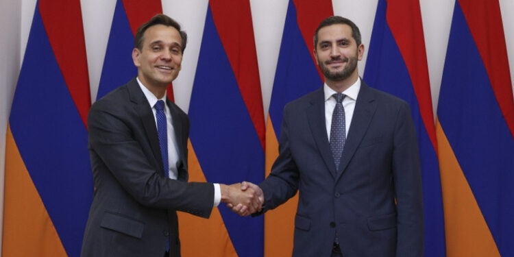 Ռուբինյանն ԱՄՆ պետքարտուղարի փոխտեղակալ Հաքի հետ քննարկել է Հայաստան-Թուրքիա կարգավորման գործընթացին վերաբերող հարցեր