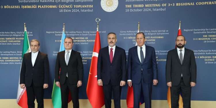Ստամբուլում մեկնարկել է «3+3» տարածաշրջանային խորհրդակցական հարթակի երրորդ հանդիպումը