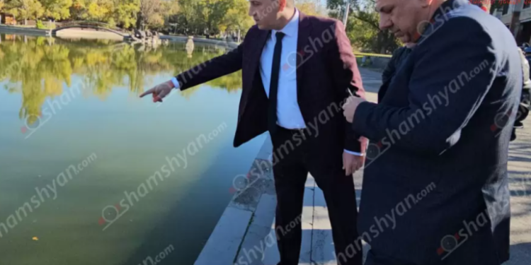 «Հաղթանակ» զբոսայգու լճակում հայտնաբերվել է տղամարդու մարմին