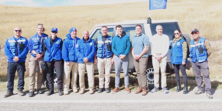 Պետդեպի և ԱՄՆ դեսպանատան պատվիրակությունը Մարտունիում հանդիպել է ԵՄ դիտորդական առաքելության անդամների հետ