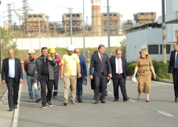 Գնել Սանոսյանը շրջայց է կատարել «Երևան ՋԷԿ»-ի տարածքում