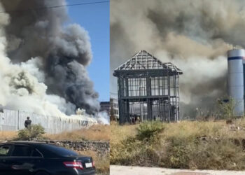 Իսակովի պողոտայում գտնվող խանութներից մեկի պահեստային հատվածում հրդեհ է բռնկվել